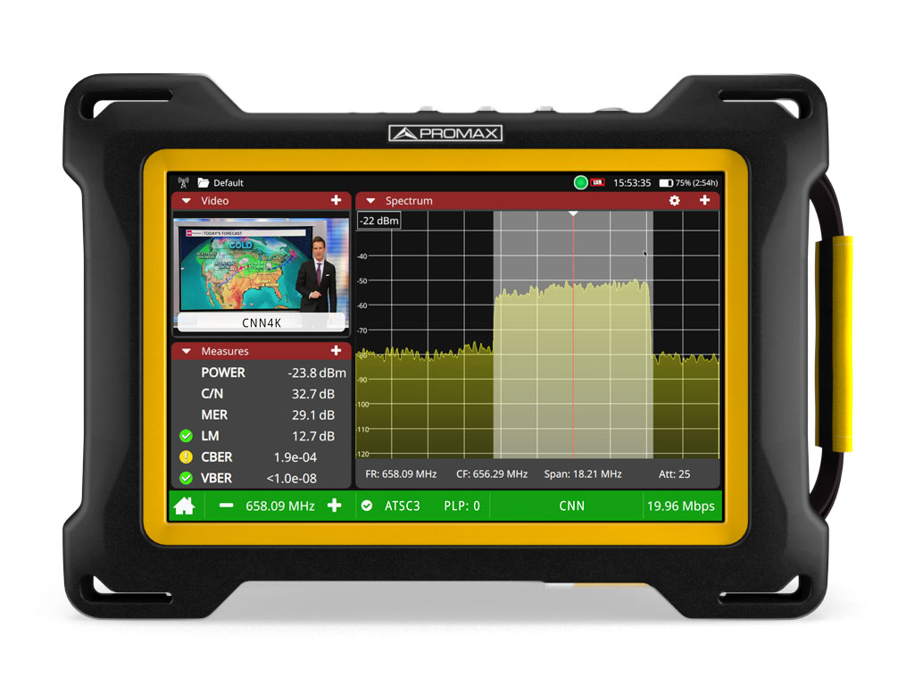 Promax ATLAS NG: The ATSC 3.0 and DVB Universal Broadcast Analyzer