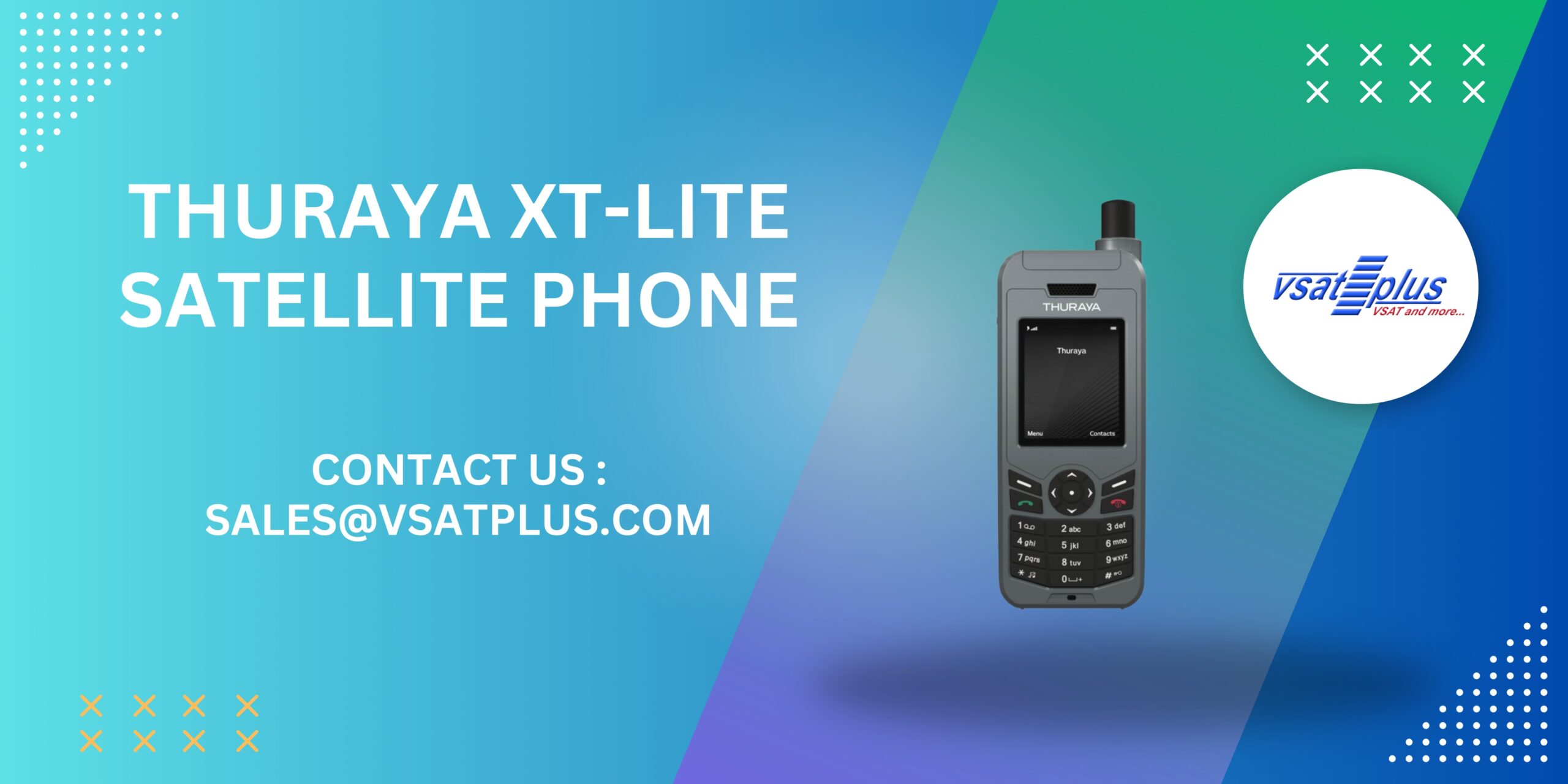 Thuraya XT-LITE Satellite Phone | Reliable, Simple, Affordable